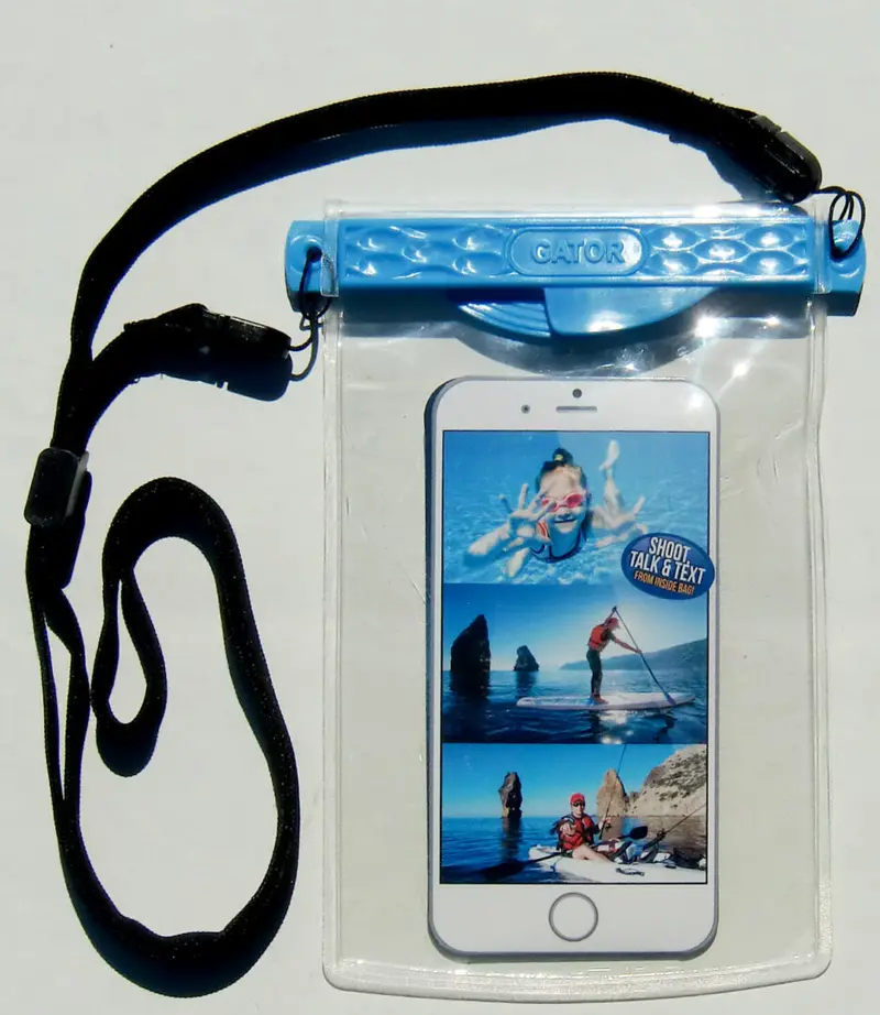 Gator Minnow Self-Sealing Waterproof Phone Dry Bag 1