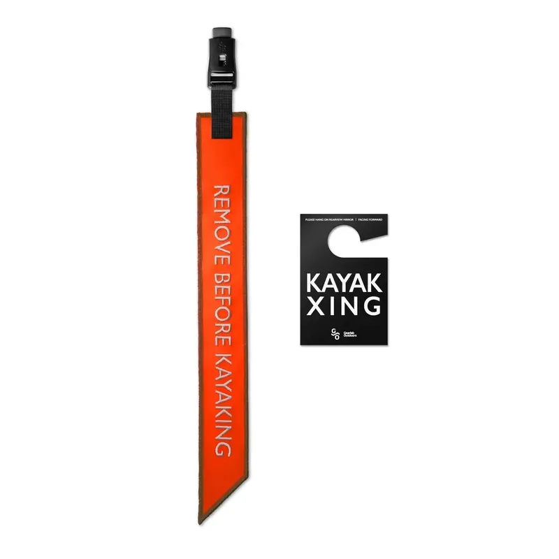 Gearlab Kayak Travel Safety Flag – High-Visibility Marker 1