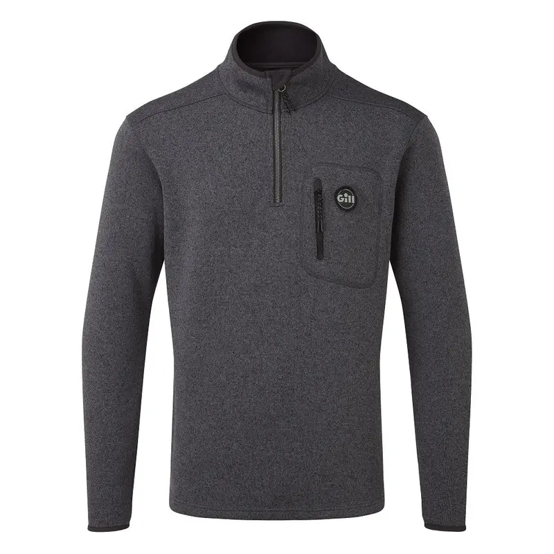 Gill Men’S Fleece Knit Top – Lightweight Thermal Layer 1