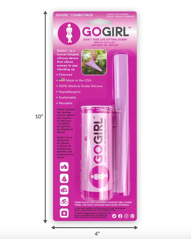 Go Girl All-In-One Travel Hygiene Combo 1