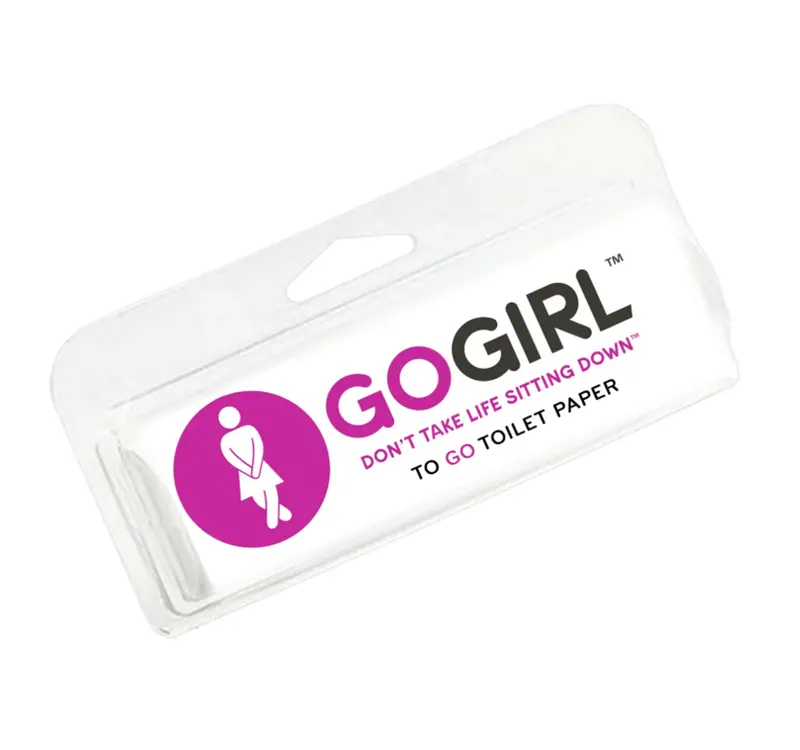 Go Girl Portable Toilet Paper Dispenser 1
