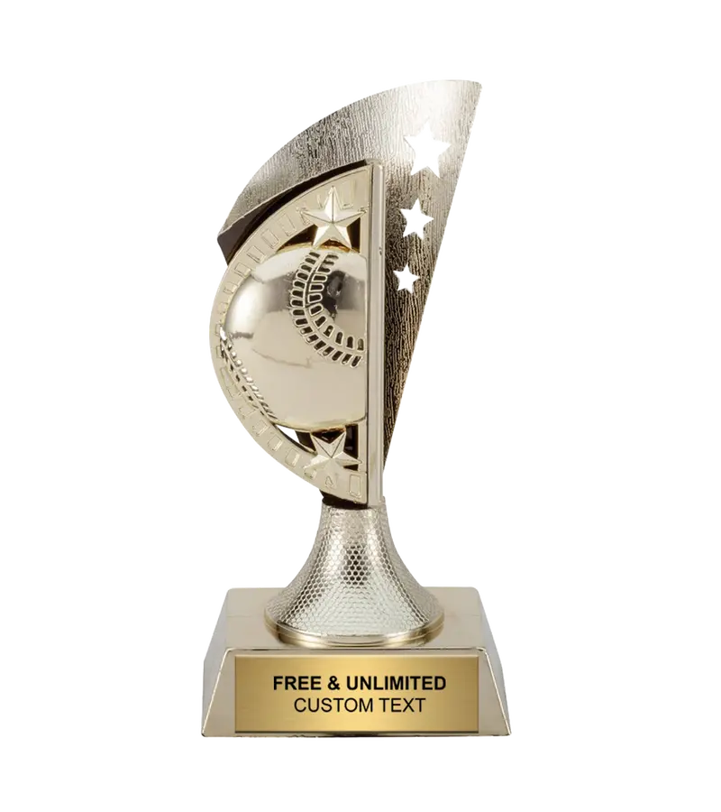 Gold-Star Baseball Championship Trophy 1