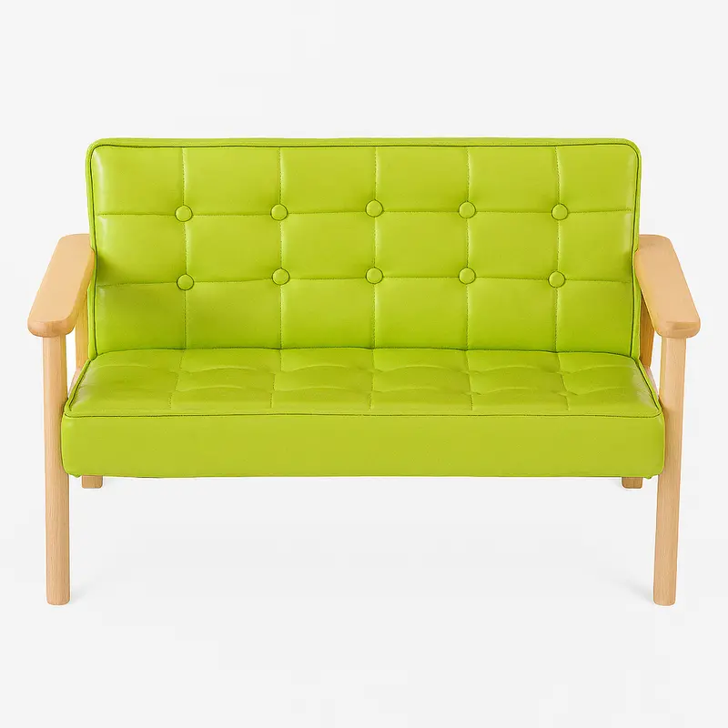 Green Toddler Sofa For Kids 1