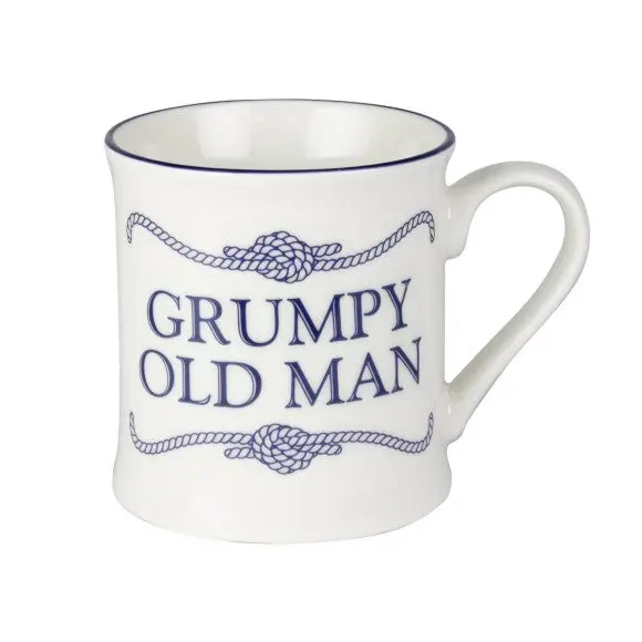 Grumpy Old Sailor Humor Mug – Maritime Comedy Design 1