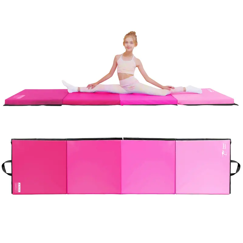 Heavy-Duty Foldable Tumbling Mat For Young Gymnasts 1