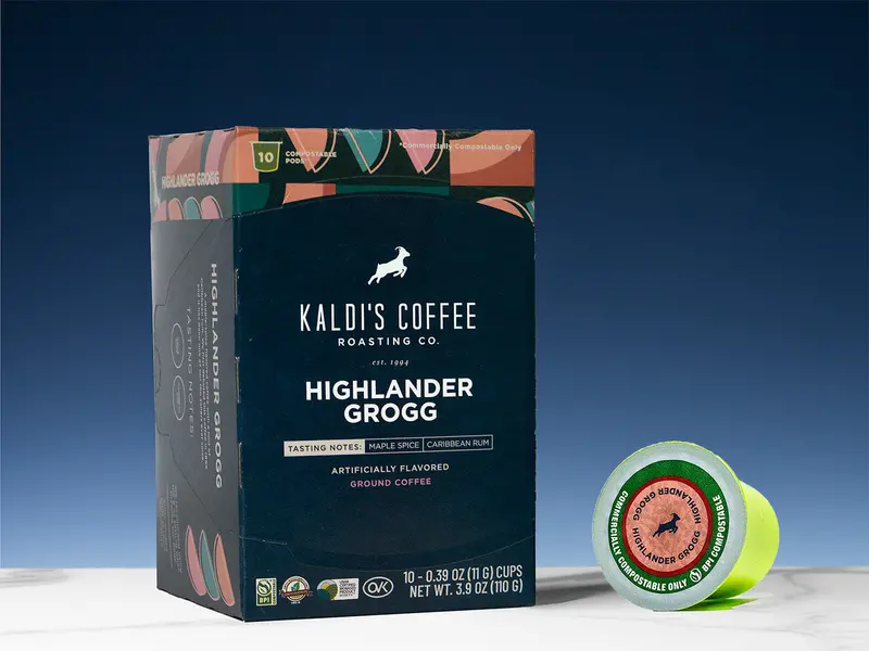 Highlander Grogg Spiced Coffee Pods (10 Count) 1
