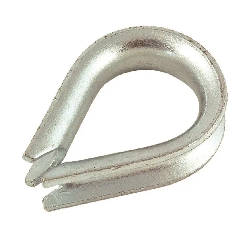 Hot-Dip Galvanized Wire Rope Thimbles – Protective End Fittings 1