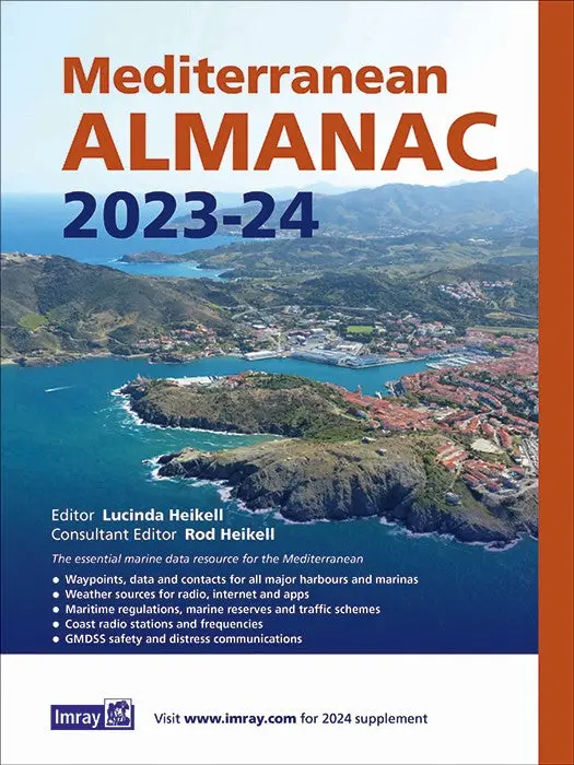 Imray Mediterranean Almanac 2025–2026 – Nautical Directory & Tide Tables 1