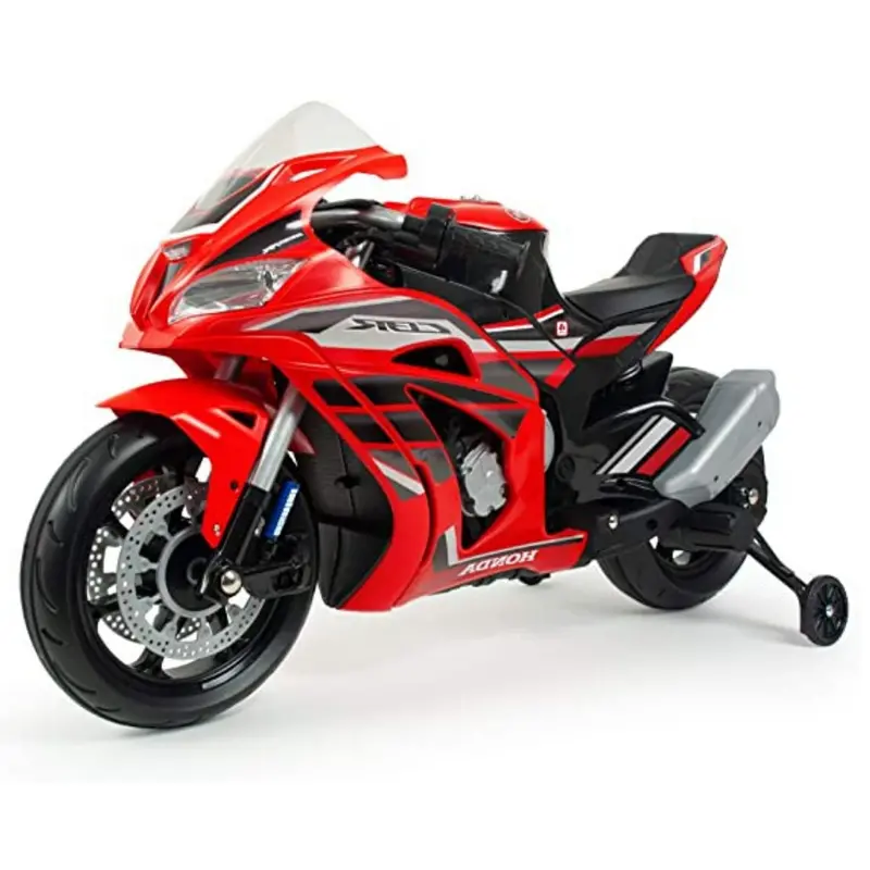 Injusa Official Honda Cbr Sport Edition 12V Kids’ Motorcycle With Stabilizer Wheels 1