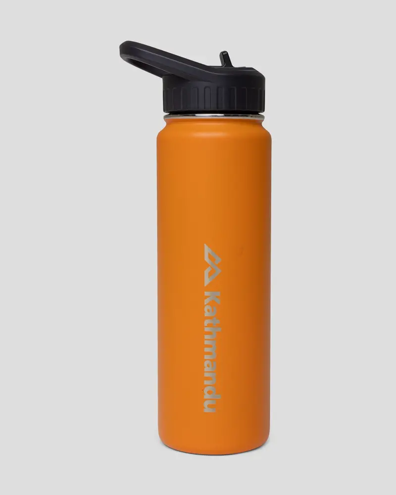 Insulated Straw Lid Water Bottle – 710 Ml – Magma Color 1
