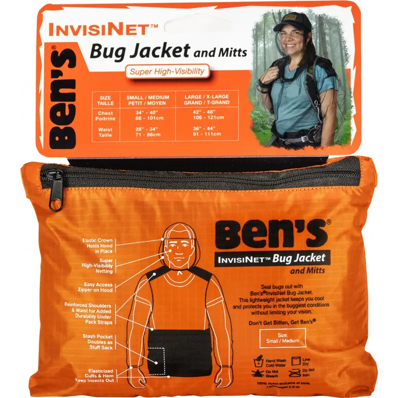 Invisinet Insect-Repellent Jacket & Mitt Set 1
