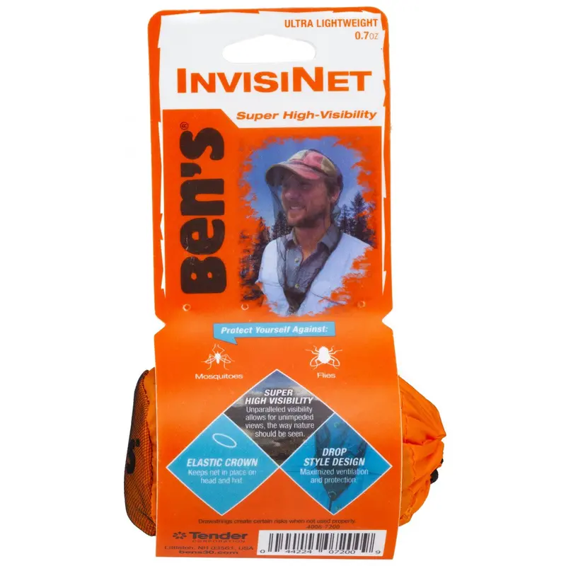 Invisinet Ultra-Soft Bug Head Net For Hiking 1