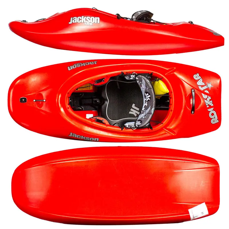Jackson Rockstar 5.0 Large Red Kayak Used 1