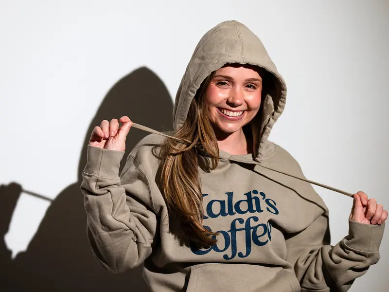 Kaldi'S Coffee Logo Hooded Sweatshirt 1