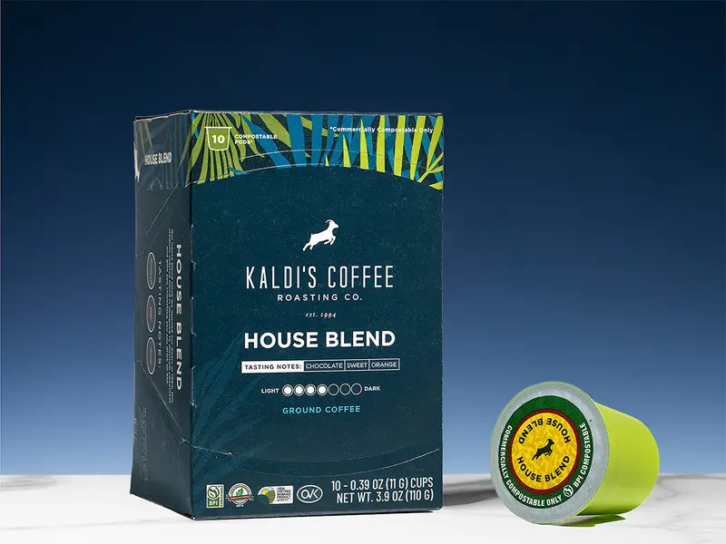 Kaldi'S House Blend Compatible Coffee Pods (10 Count) 1