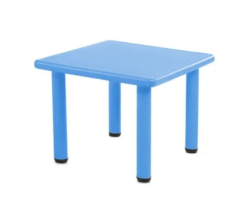 Keezi 60×60 Cm Square Plastic Activity Table – Lightweight Study & Craft Desk For Children 1