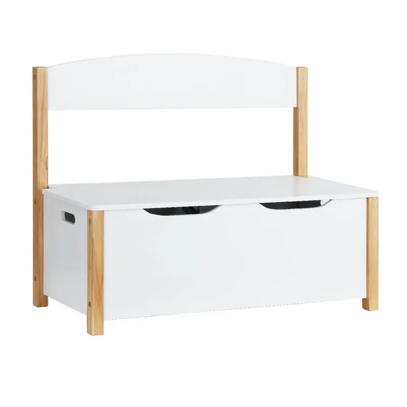 Keezi Kids Toy Chest – Multi-Functional Storage Bench & Seat 1