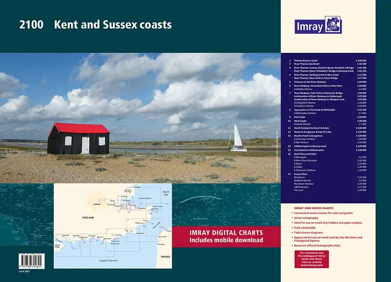 Kent And Sussex Coastal Chart Pack – Admiralty Chart Series 2100 1