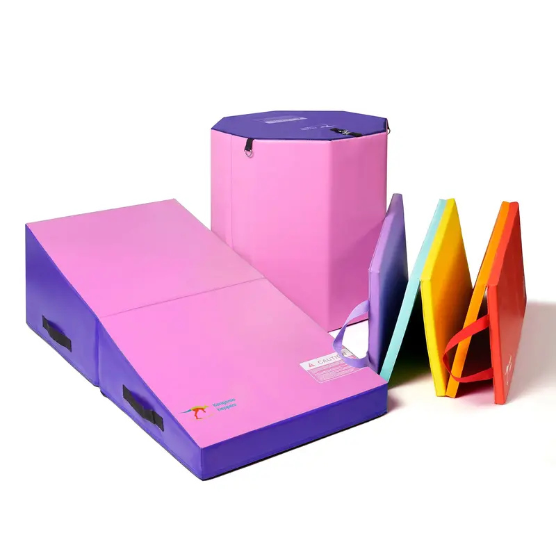Kids' At-Home Tumbling Gym Bundle (Medium) 1