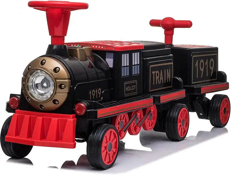 Kids On Wheelz 12V Battery-Powered Ride-On Train For Kids & Adults 1