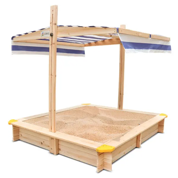 Kids' Portable Sandpit With Uv-Protective Canopy By Lifespan Kids 1