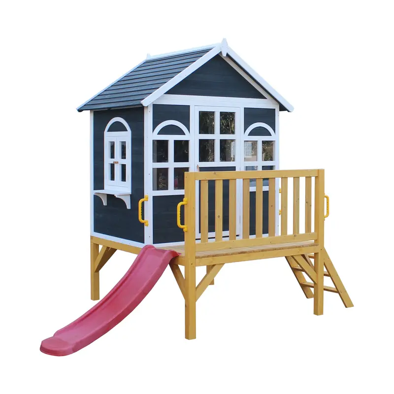 Kidzshack Happy Shack Play Cubby House 4