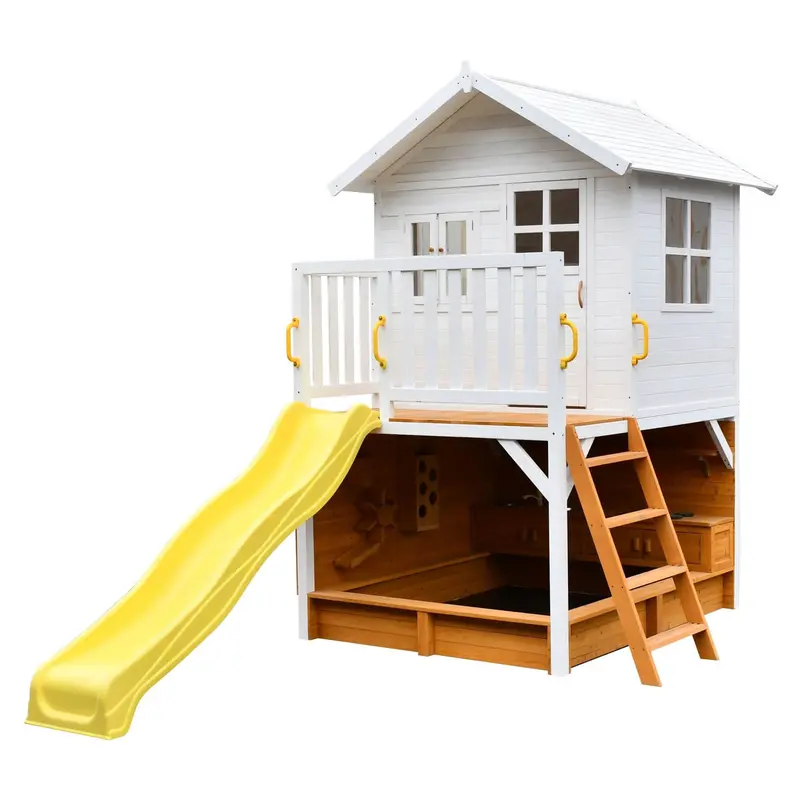 Kidzshack Inspiration Shack Cubby Featuring Mud Kitchen And Activity Zone 1