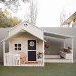 Kidzshack Lovely Shack Cubby Featuring Mud Kitchen 1