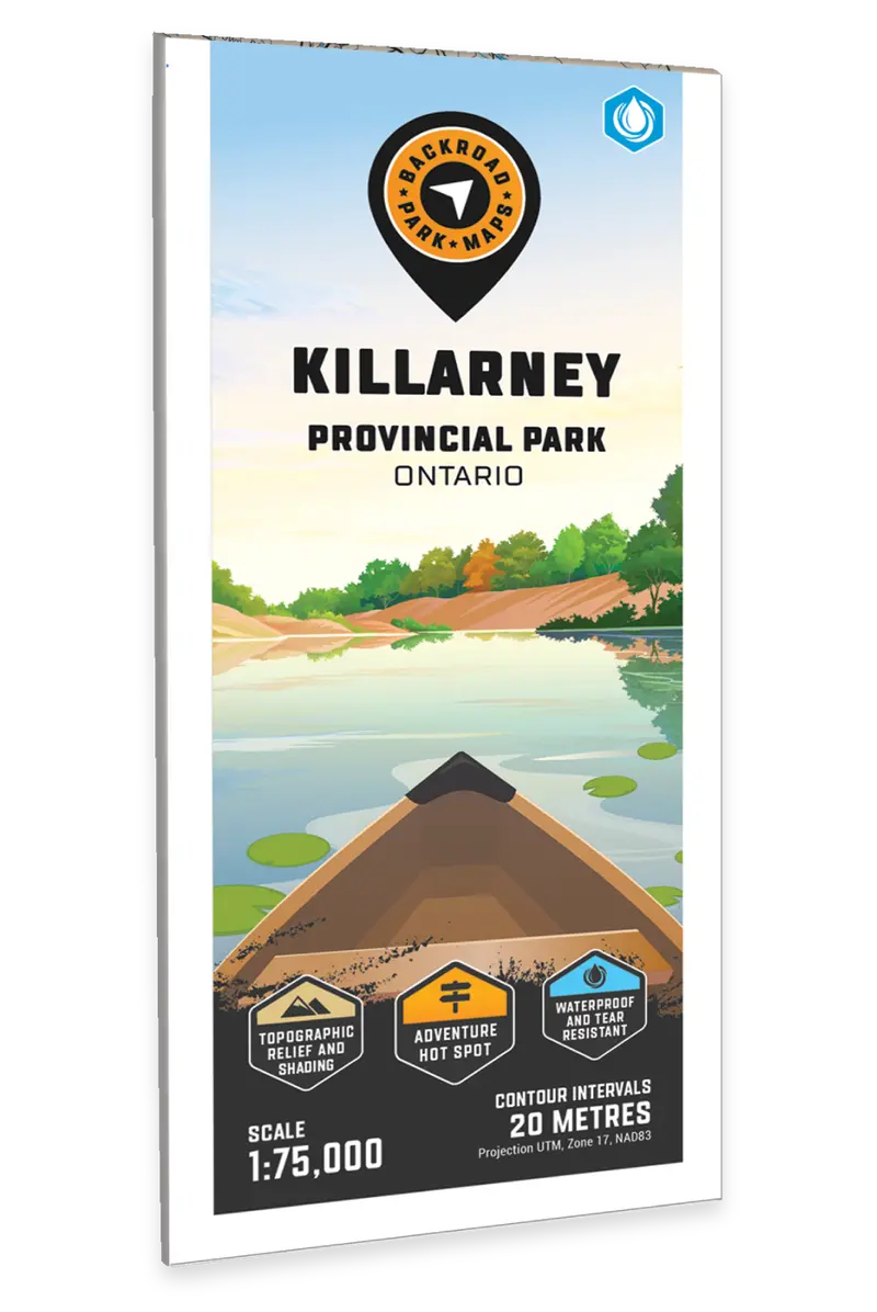 Killarney Provincial Park Illustrated Map 1