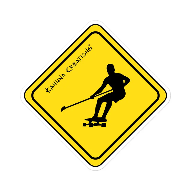 Land Paddle Xing Logo Die-Cut Sticker 3