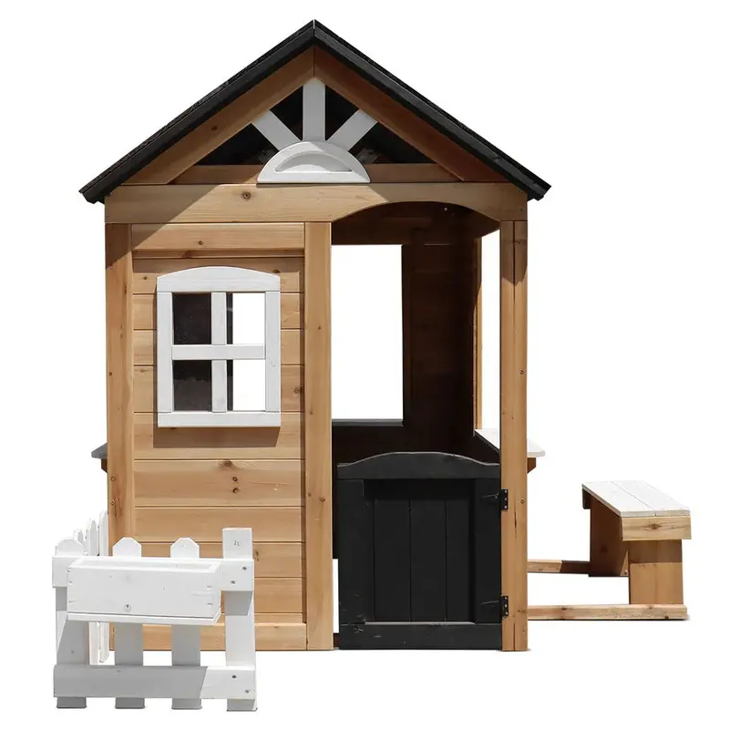 Lifespan Kids Bilby Natural Wood Cubby House 1