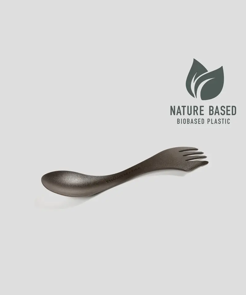 Light My Fire Original Spork – Durable Nylon In Dark Brown 1
