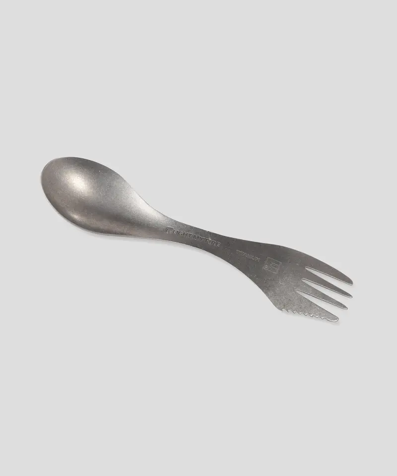 Light My Fire Titanium Spork Mis – Ultralight Multi-Tool In Silver 1