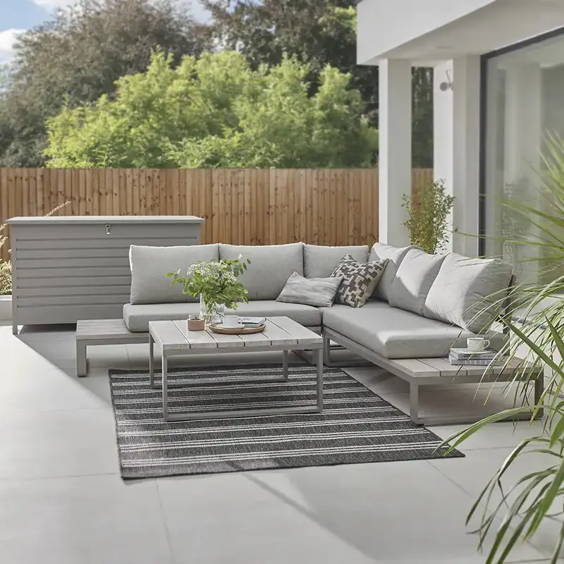 Marina L-Shaped Corner Lounge – Includes Center Coffee Table 1