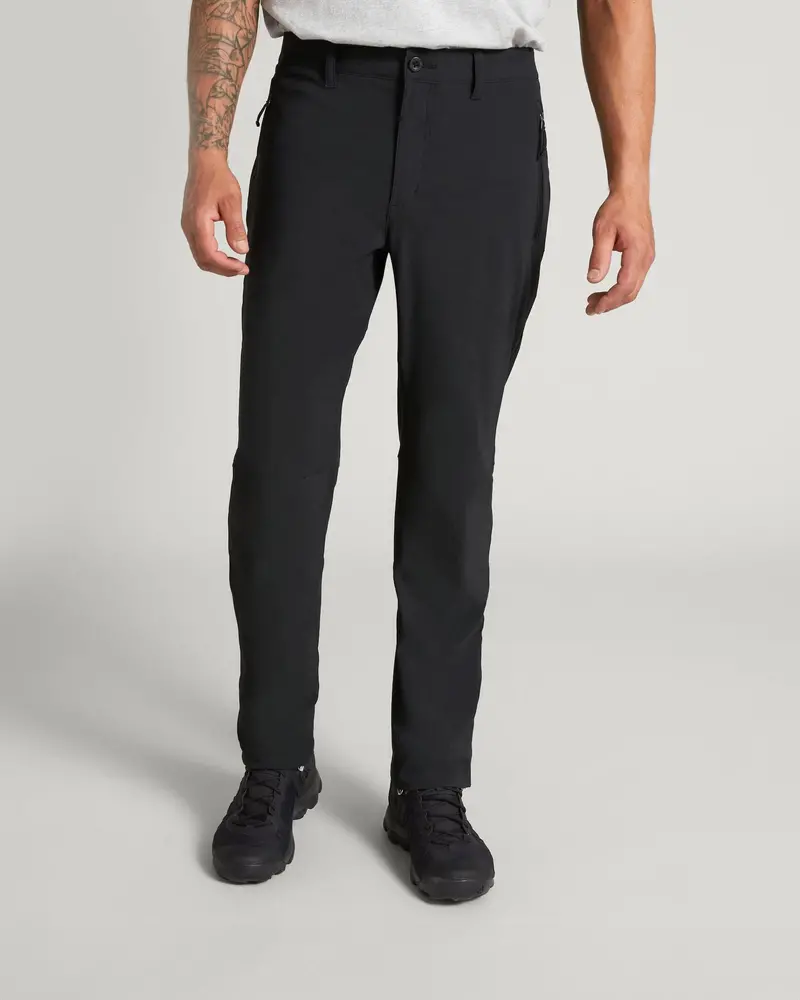 Men'S Aysen Lightweight Hiking Pants – Black 1