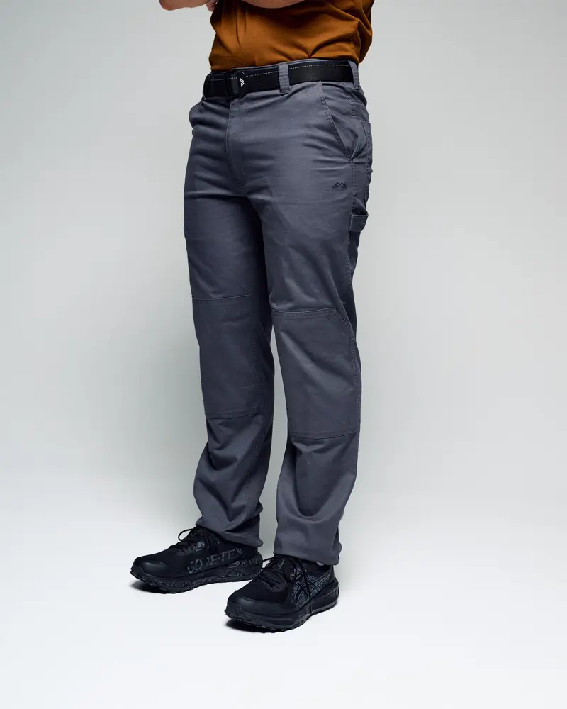 Men'S Cotton Weekend Pants In Shale Tone 1