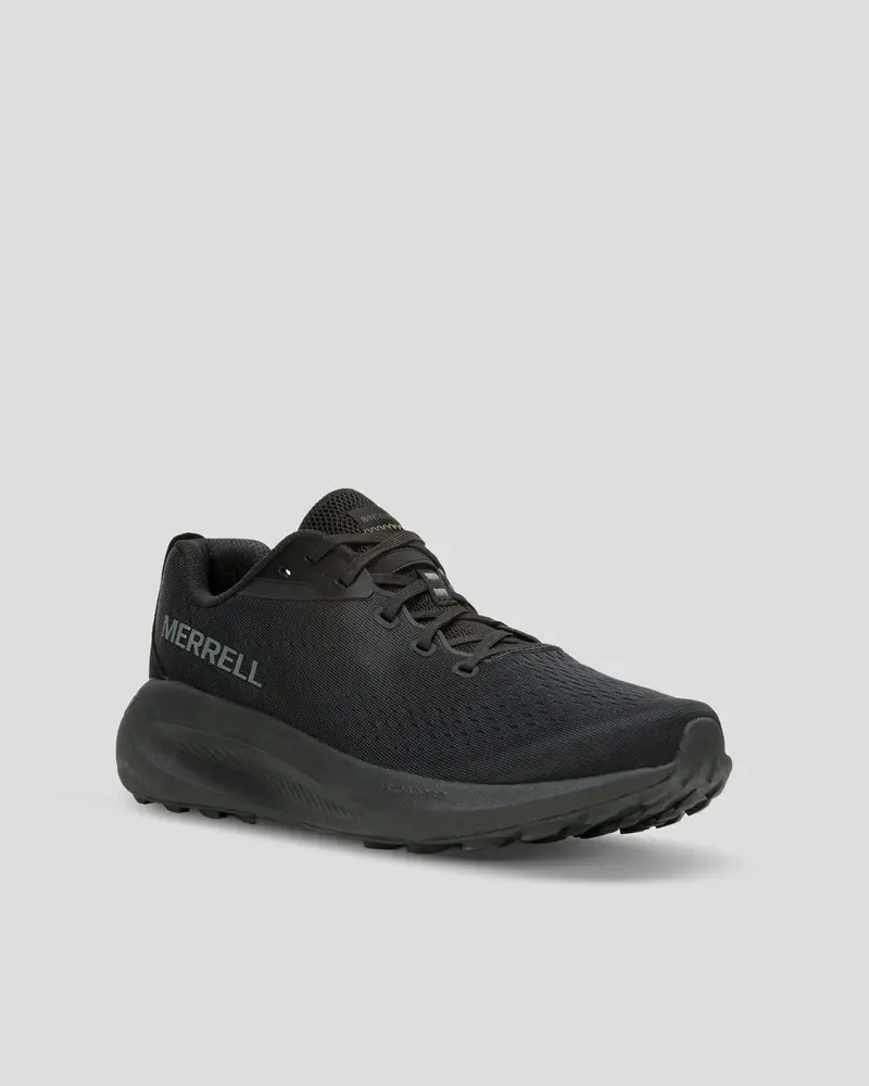 Men'S Merrell Morphlite Running Shoes – Triple Black 1