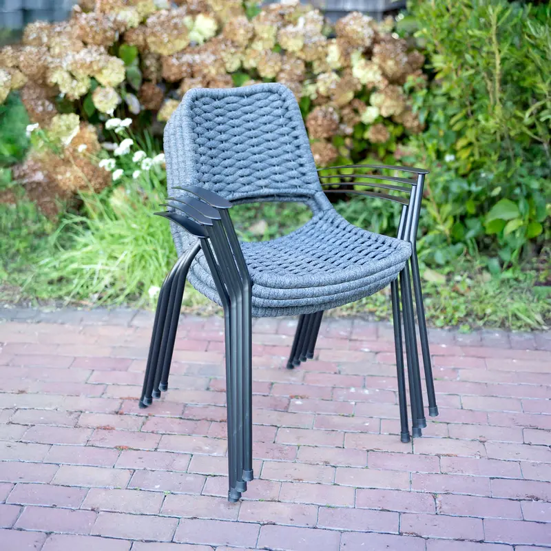 Metro Rope Stackable Armchair – Pack Of 4 Or 6 1
