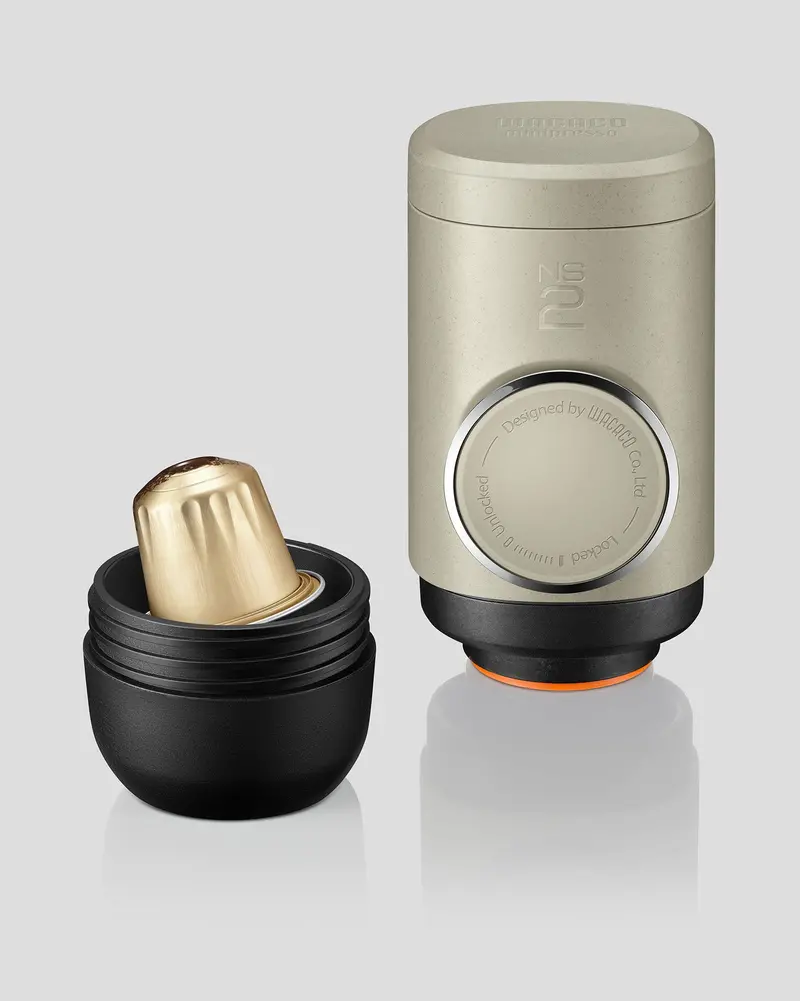 Minipresso Ns2 Portable Nespresso-Compatible Espresso Maker – Stone Beige 1