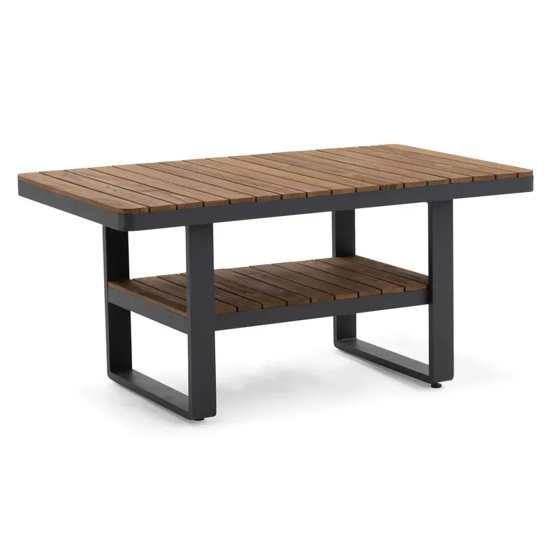 Montana Rustic Casual Dining Table – Solid Wood Top 1