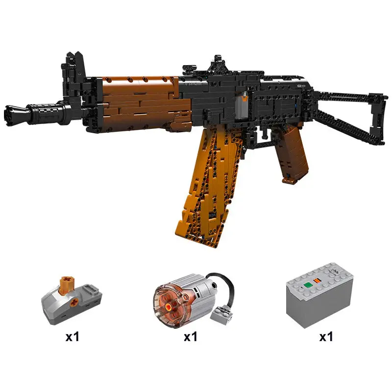 Mouldking Ak-47 Brick Assembly Kit – 1418-Piece Detailed Replica Building Set 1