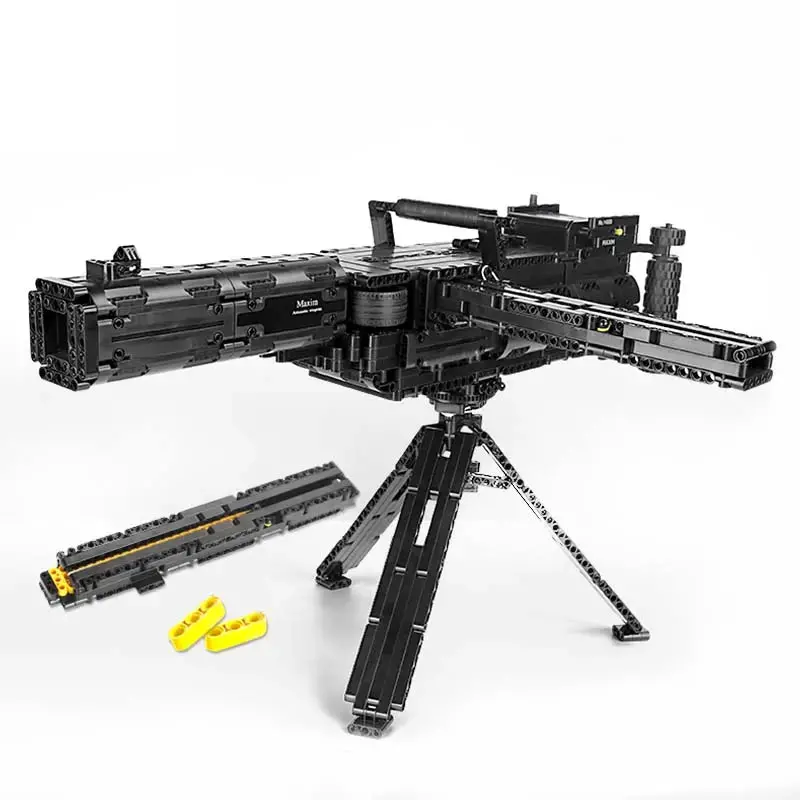 Mouldking Maxim Machine Gun Brick Set – 14009 Historical Weapon Replica 1