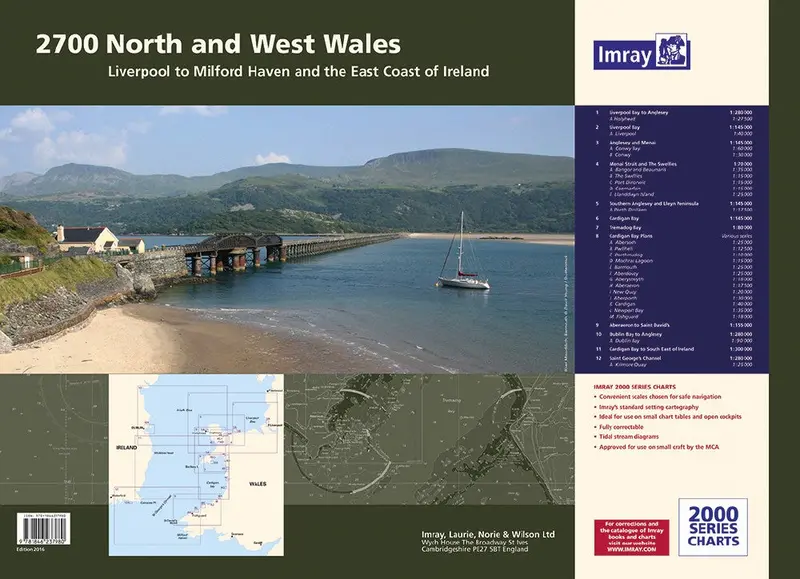 North And West Wales Marine Chart Collection 1