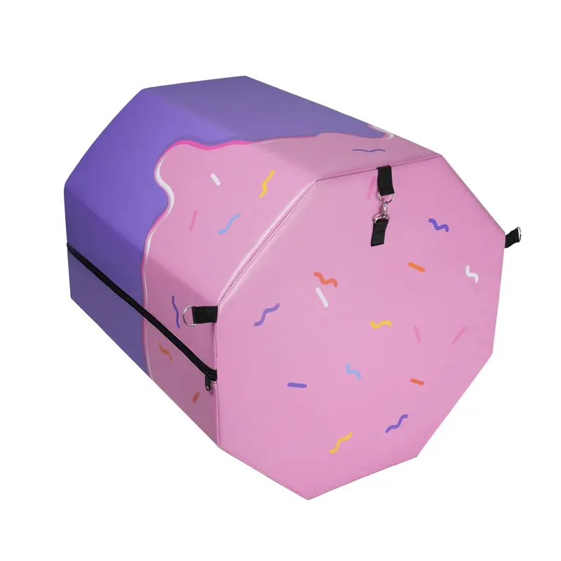 Octagon Training Mat With Sweet Cake Or Dino Motifs 1