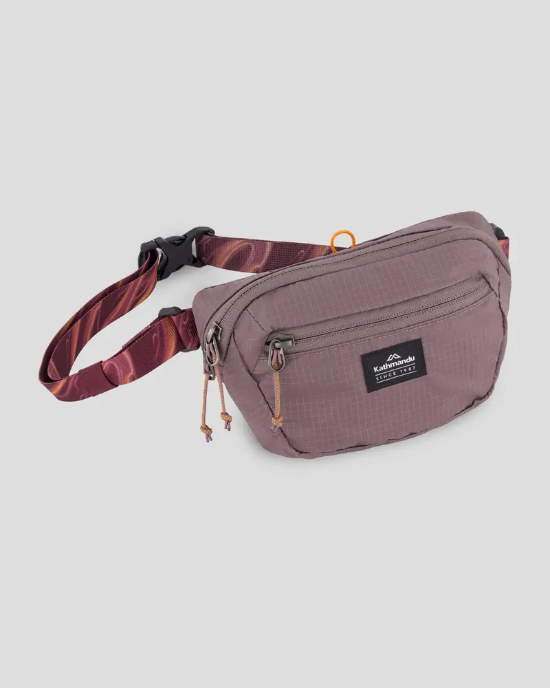 Pack&Go Zip Pouch In Mulberry/Dark Thistle 1