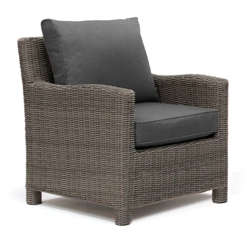 Palma Contemporary Wicker Lounge Chair 1