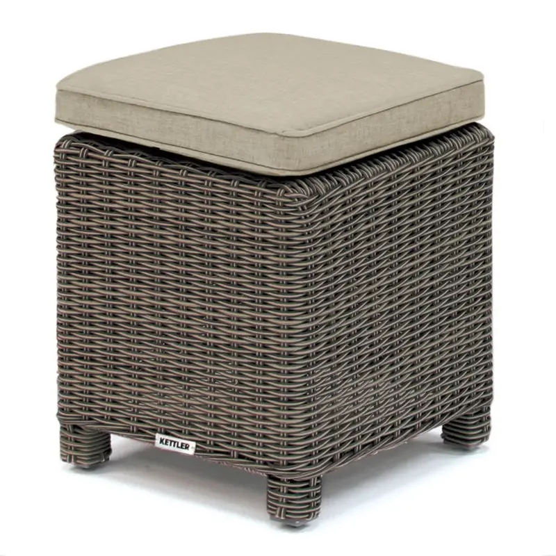 Palma Handwoven Rattan Footstool 1