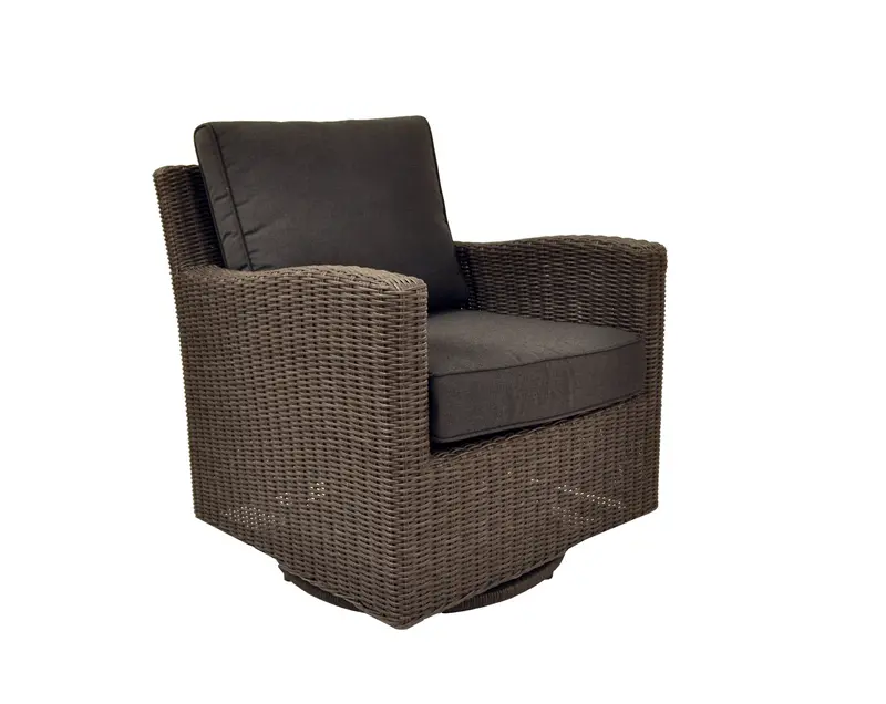 Palma Rotating Wicker Glider Chair 1