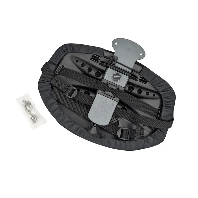 Pelican Ergoflex Backrest – Black And Brown 1