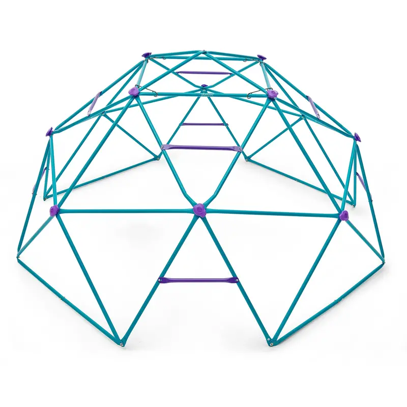Plum Phobos Metal Climbing Dome – Teal & Purple 1